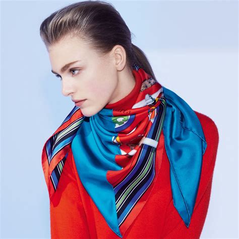 hermes app for tying scarfs|ways to wear hermes scarf.